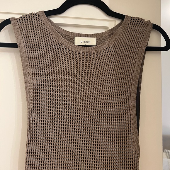 DISSH OPHELIA MOSS CROCHET MAXI DRESS - S / MOSS - Picture 4 of 6